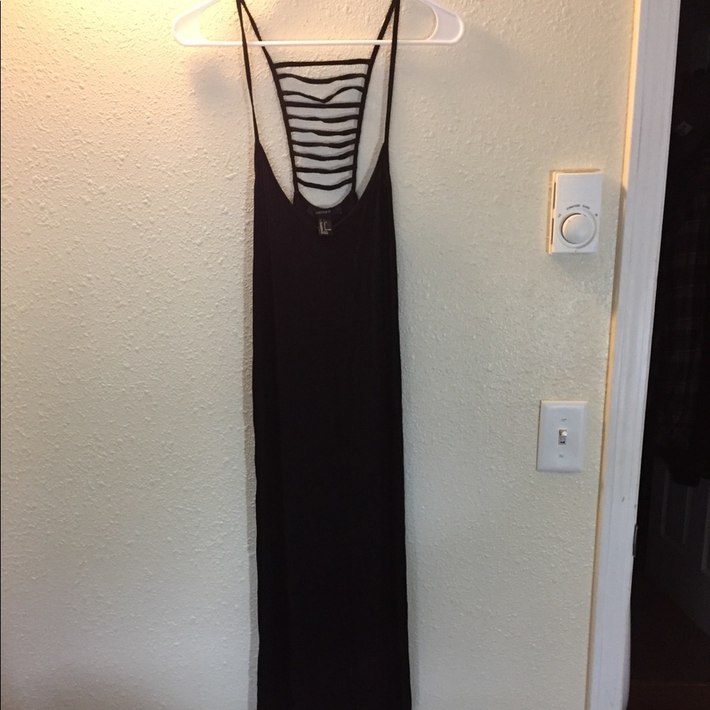 Forever21 black summer dress